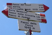 31 Al Passo della Forca, crocevia dei sentieri d'Alben